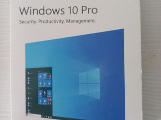 Microsoft Windows 10 Pro, Retail FPP, 32/64 bit, English, USB 3.0, CoA foto 1
