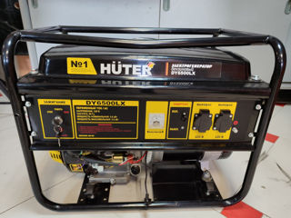 Generator Huter DY6500LX benzină 5 kW 220 V foto 3
