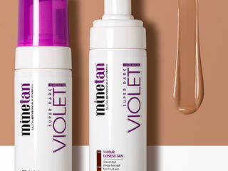 Крем автозагар minetan violet self tan foam 200ml