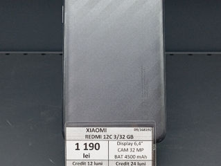 Xiaomi Redmi 12C 3/32GB , 1190 lei