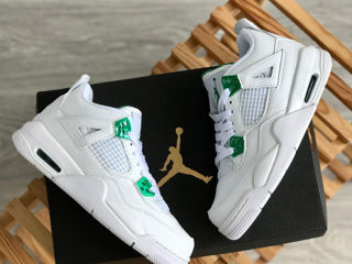 Nike Air Jordan 4 Retro White/Green foto 3
