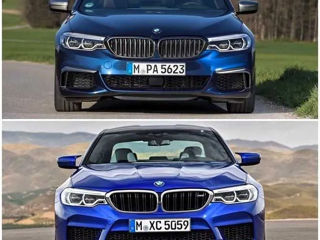 Обвес BMW M5 G30 2020+ бампер ноздри насадки
