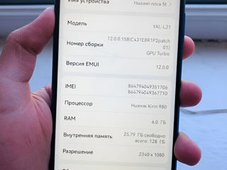 Huawei Nova 5t 128/6 foto 4