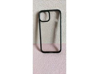 Husa acrilica transparenta pentru iPhone 13 foto 3