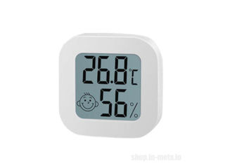 227Z Senzor de temperatură și umiditate Tuya ZigBee Smart, Senzor inteligent de temperatură foto 2