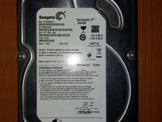 HDD, SATA, 3,5 " для ПК , полностью рабочие HDD 200 gb 150 lei HDD 320 gb 200 lei HDD 500 gb foto 3