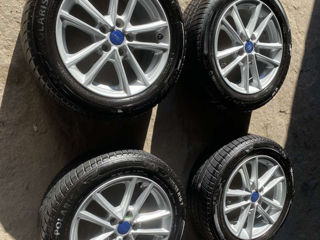 4 jante Ford r16 5x108 cu cauciucuri 205 55 r16