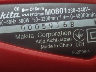 Дрель ударная "Makita", 500 W foto 3