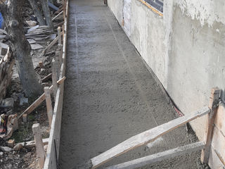 Lucrari de betonare-подпорная стена, атмоска foto 3