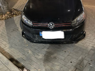 Передняя губа volkswagen Golf