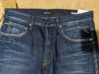 Новые итальянские мужские джинсы Replay foto 4