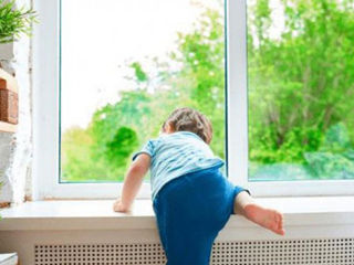 Безопасные окна для детей! Современный замок бэби-контроль