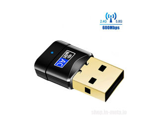 Скидка 40% Распродажа - WiFi Адаптер USB 600Mbps Driver Free Auto AC600M foto 3