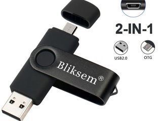 Flash disc micro-USB și USB de 64Gb foto 3