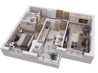 Apartament cu 2 camere,  BAM,  Bălți,  Bălți mun. foto 1