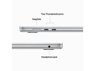 Laptop Apple Macbook Air 15.0 M2 10C/8G 512Gb Silver Mqkt3Ru/A foto 3