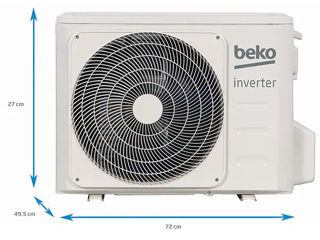 Aer conditionat BEKO Brvpf120, 12000 BTU, A++/A+, Functie Incalzire, Inverter, kit instalare inclus foto 8