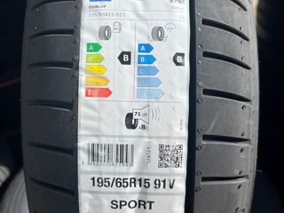 195/65 R15 Dunlop Sport Blueresponce/ Доставка, livrare toata Moldova 2024 foto 2