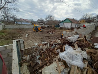 Уборка участков, вывоз мусора Curățim terenurile, sapam pământul foto 3