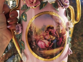 Ваза  винтажная ( розовый фарфор) LUXE Best Porcelain  Japan