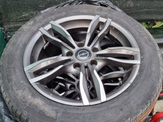 Vind set 4 cauciucuri cu jante 225/55R17 foto 9