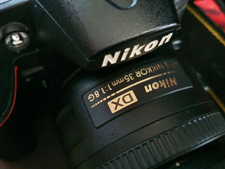 Nikon D7000 35mm 1.8     Nikon D7000 Nikon AF-S DX Nikkor 35mm f/1.8G - obectivul nou https://f24.md foto 2