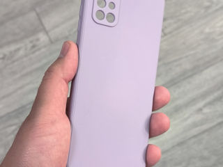 Чехол для Samsung A71 (Grass Purple) фото 0