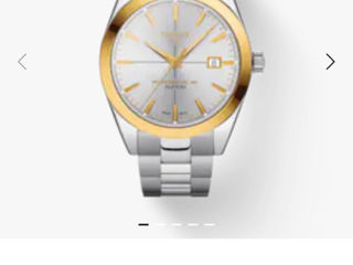 Мужские наручные часы Tissot Gentlemen Powermatic 585 золото сталь  2000€ foto 7