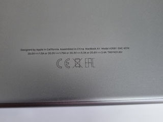 MacBook M2 / 16 gb ram / ssd 256gb / 11 cycle battery foto 2