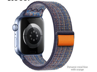 Curea de nailon HOCO iWatch WA25 serie originală (42/44/45/49mm) foto 9