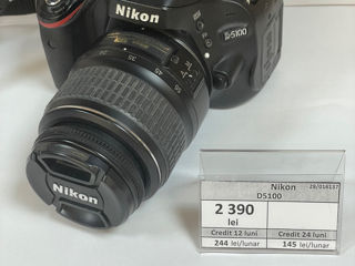 Nikon D5100, 2390 lei.