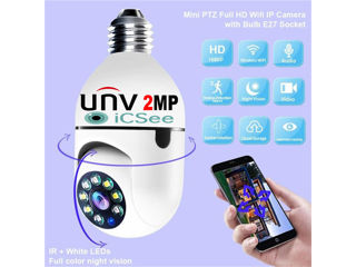 Camera IP Robot WiFi Bec 2MP soft: icsee Microfon, dinamic, inregistrare video pe micrCD foto 7