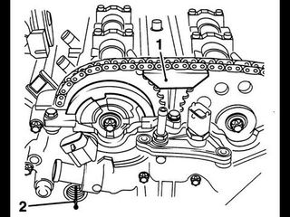 Schimbarea lanțului GRM la Opel Astra 1.3cdi Замена цепей ГРМ на Opel Astra 1.3cdi foto 4