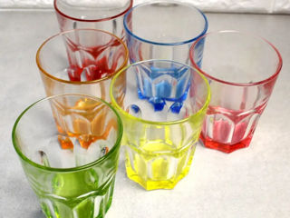 Набор стаканов с цветным дном ДекоТек (Гусь Хрустальный)