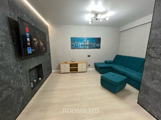 1-комнатная квартира, 55 м², Рышкановка, Кишинёв