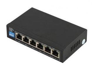 Comutator Poe Foxgate S5904P-Fe2-Ai (60W) 4Ch +2 /Poe Switch