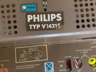 Philips -V1421S радиола ламповый foto 3