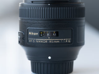 Nikon 85mm f/1.8G Bălți foto 2