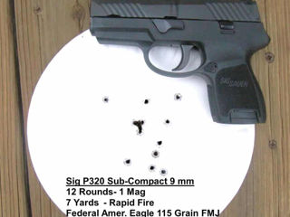 Sig Sauer P 320 Sub compact 9 mm foto 2