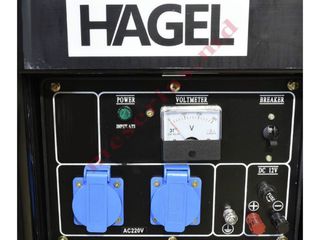 Дизельный генератор Hagel 6000CL cu livrare gratis in toata tara si garantie inclusa. foto 2