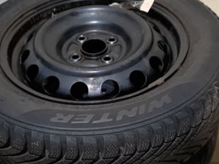 Anvelope/jante de pe Toyota Yaris,175/65 R15