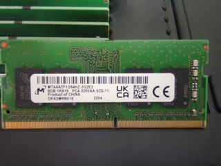 Micron 8Gb DDR4 3200 SoDimm Kingston фото 3
