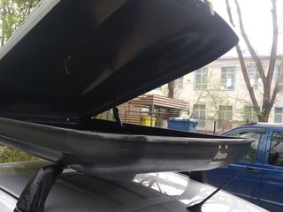 Arenda kit de montaj pe acoperis Prius 20 bare transversale si cutie portbagaj 400 litri/100 lei/zi foto 8