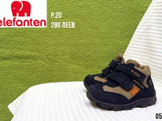 Adidas, Jordan, Ricosta, Naturino, Elefanten, Hush Puppies Размер 20-23. Весенние. (220-280 леев) foto 10