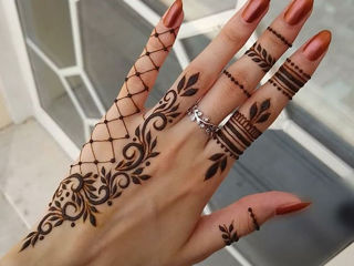 Tatuajul cu henna in Ungheni foto 6