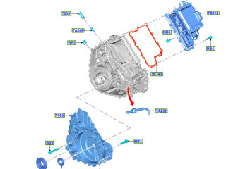 Сальник первичного вала Ford Lincoln hybrid foto 4