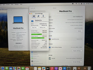 MacBook Pro 13, 2019 Touch Bar/ i7 8gen/ 16gb Ram/ 512gb SSD/ 238 cicluri (Credit 0%) foto 12