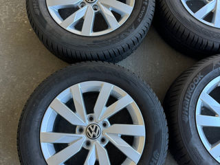 5x112 R16 VW cu anvelope 215/60 R16 Hankook foto 2