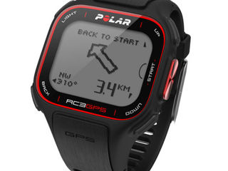 Ceas Polar Rc3 Cu Gps Si Centura Hrm Negru foto 8