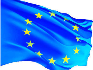 Drapele de stat - RM, Chișinău, UE. / Флаги Республики Молдова Кишинева Евросоюза .